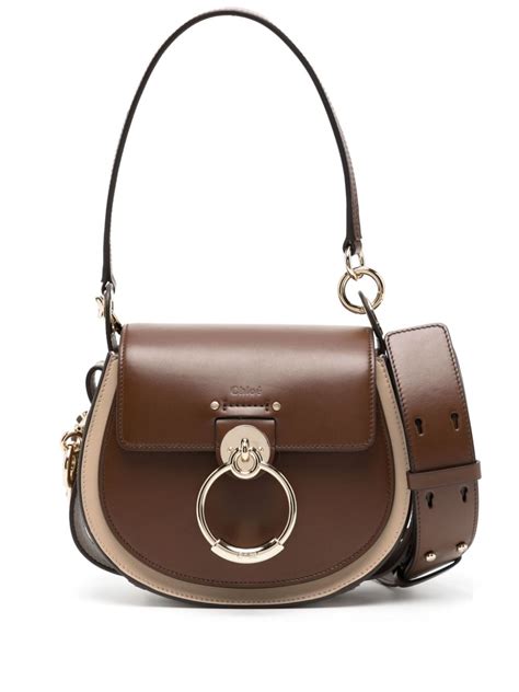 Chloé Small Tess Leather Crossbody Bag 